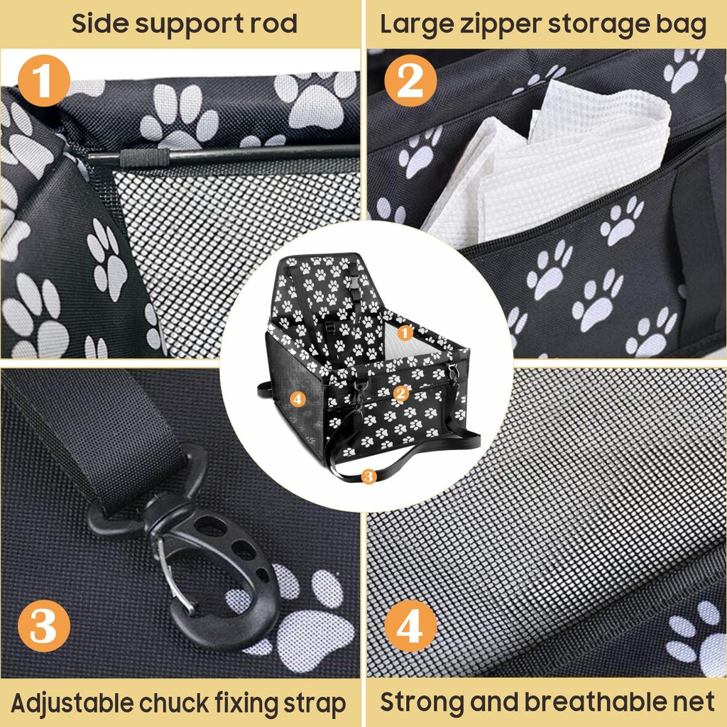 Siège de voiture pour chien pour petit animal de compagnie moyen