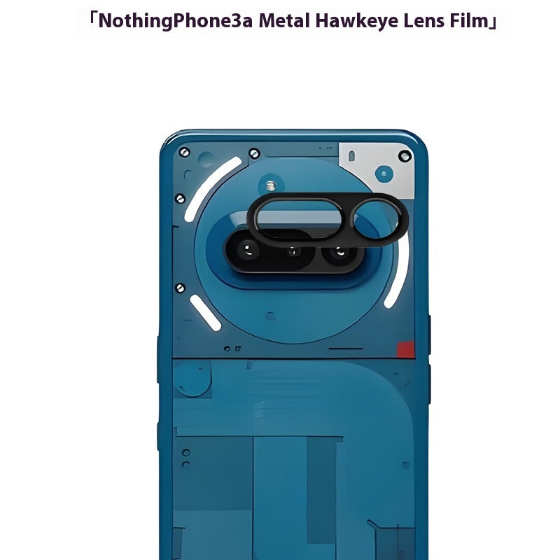 Stickers Lentille de protection pour téléphone portable Split Transparent Tempered