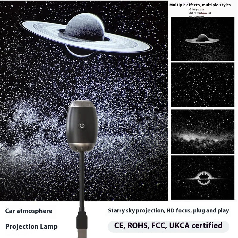 Lampe de projection de voiture Starry Usb Starry Sky Ambiance Light