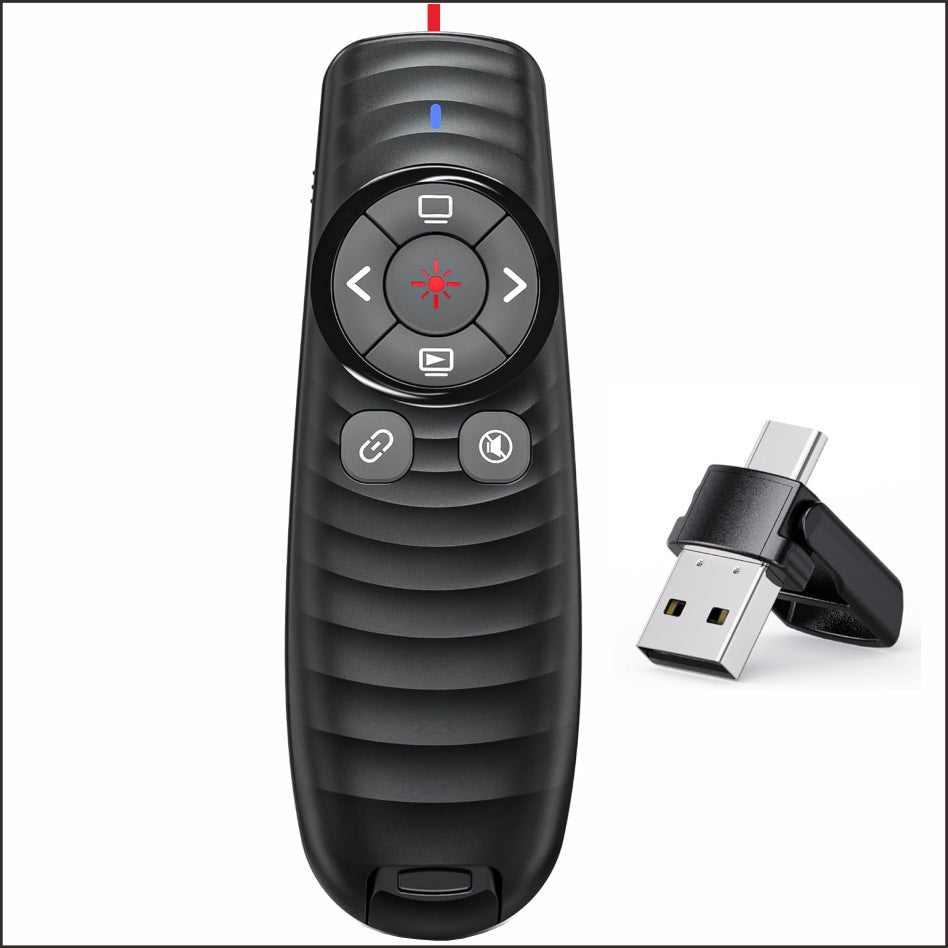 Pointeur laser double réception avec télécommande rechargeable