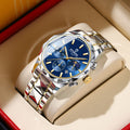 Montres pour hommes à boucle papillon multifonctionnelle