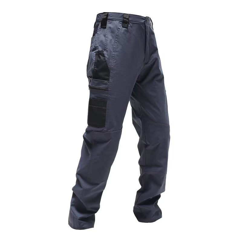 Pantalon de travail occasionnel multi-pocket à jambe droite Pantalons