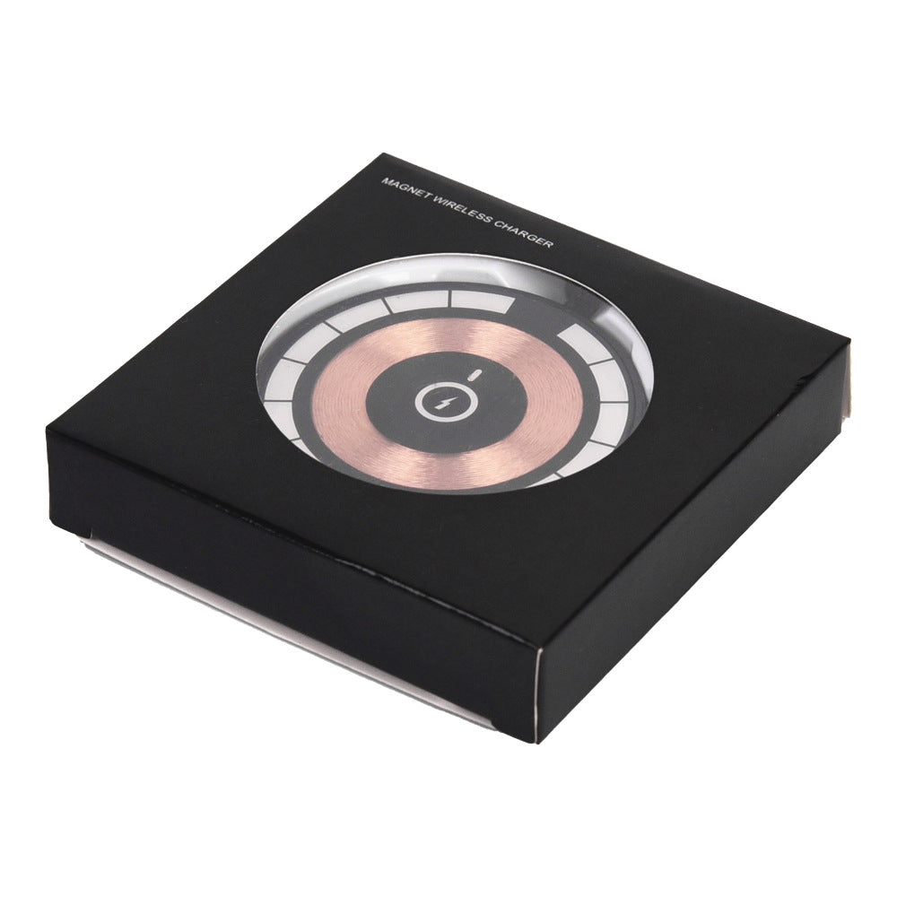 Chargeur magnétique transparent sans fil bi-en-un 15W