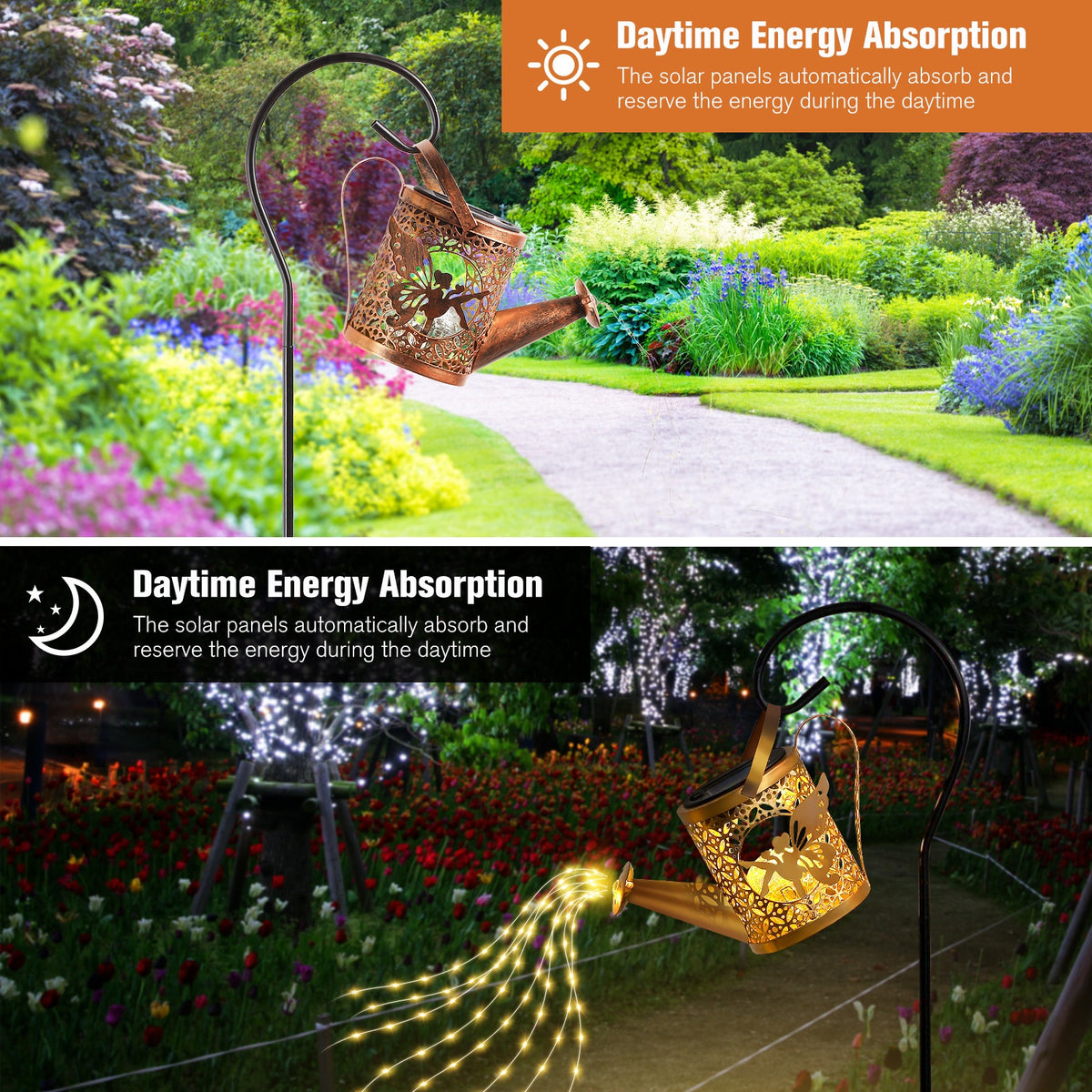 Solar Garden Lights Outdoor Decoration