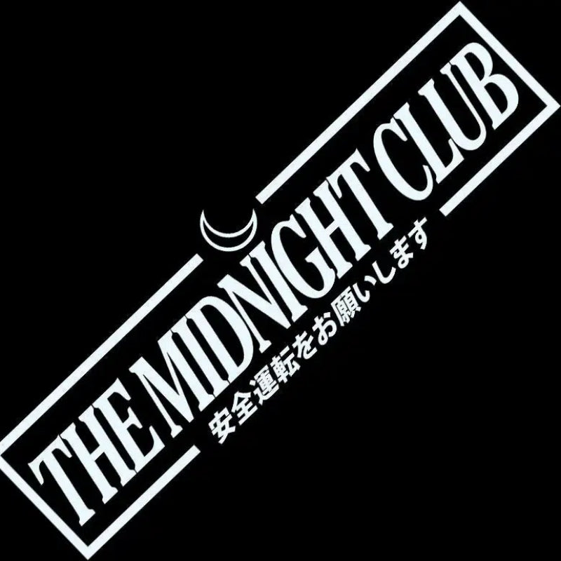Stickers Texte Personnalisé pour le Car Club On Car