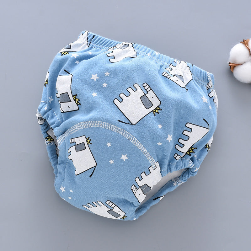 Pantalons d'entraînement pour bébés Lavable 6 couches Couverture de couche Gauze Apprentissage