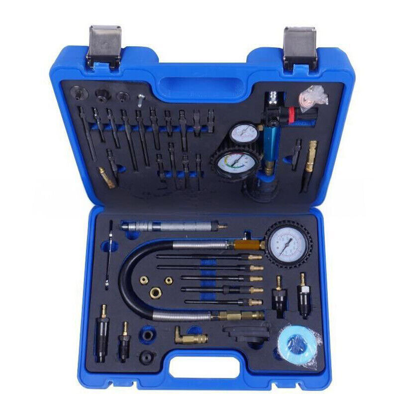 46X Diesel essence moteur testeur de compression perte de pression fuite testeur Master Kit