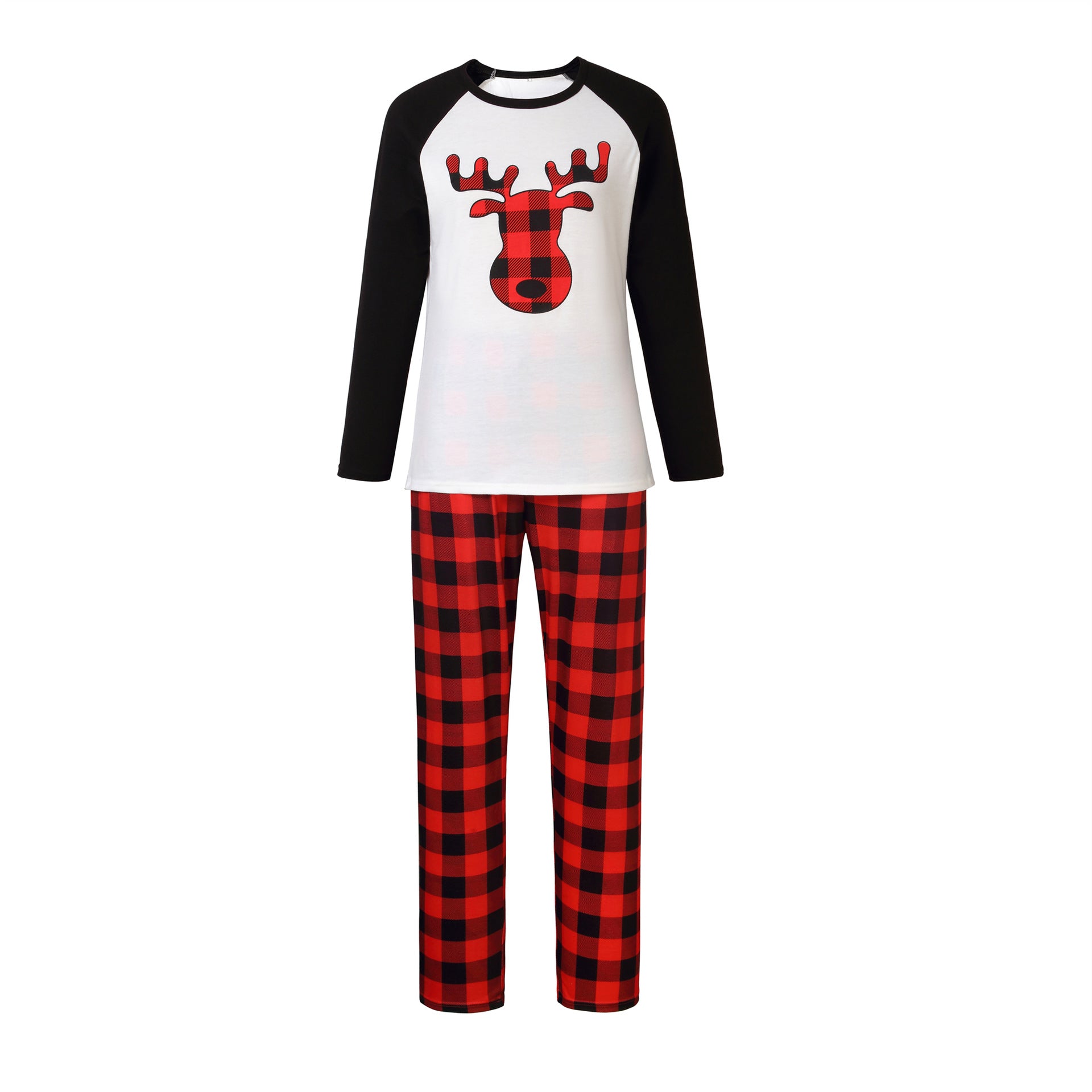 Cartoon Elk Imprimer Accueil Vêtements Pajamas Parent-enfant Porter