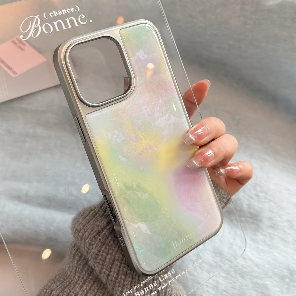 Cas de téléphone tout compris Epoxy Marbling