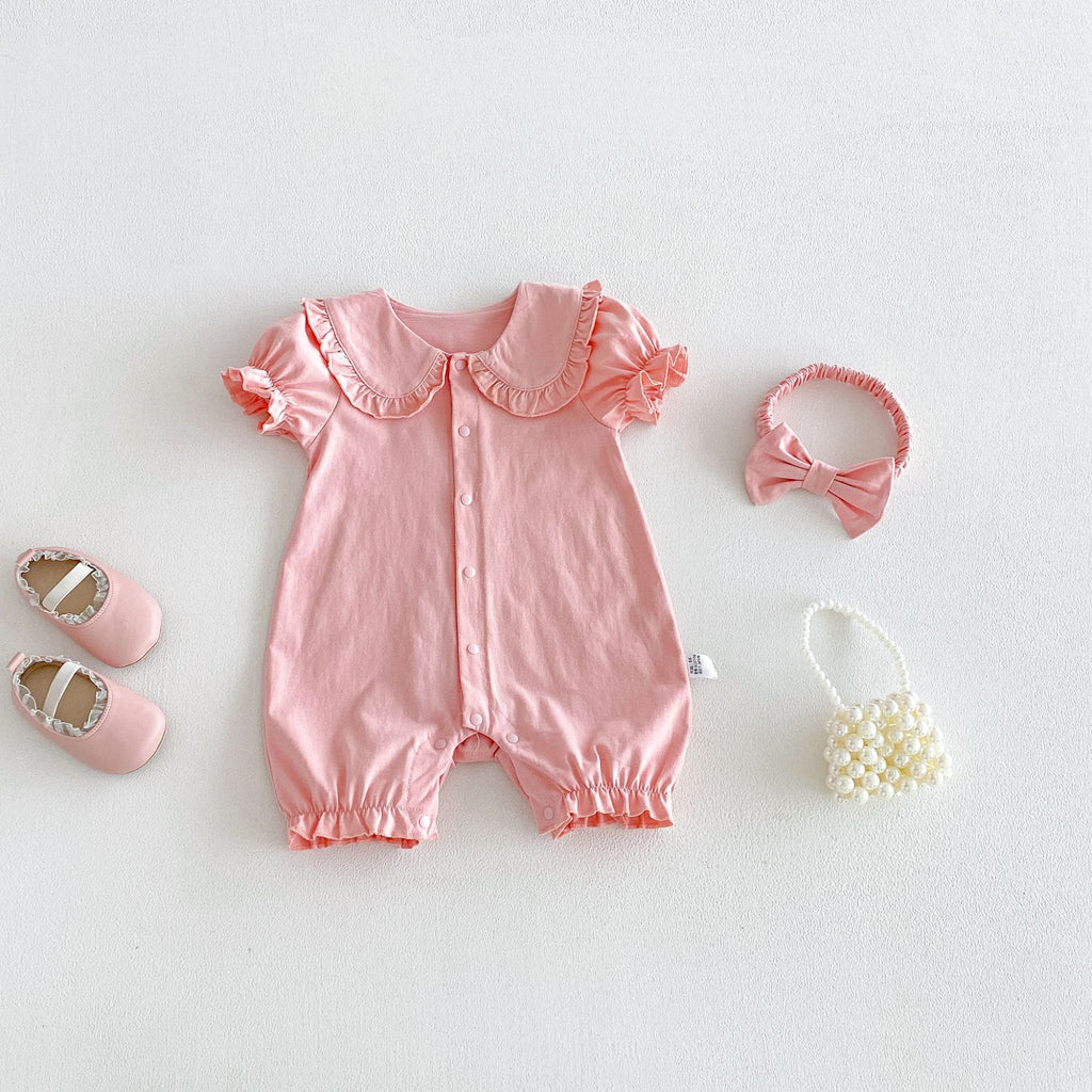 Robe à manches courtes pour bébés