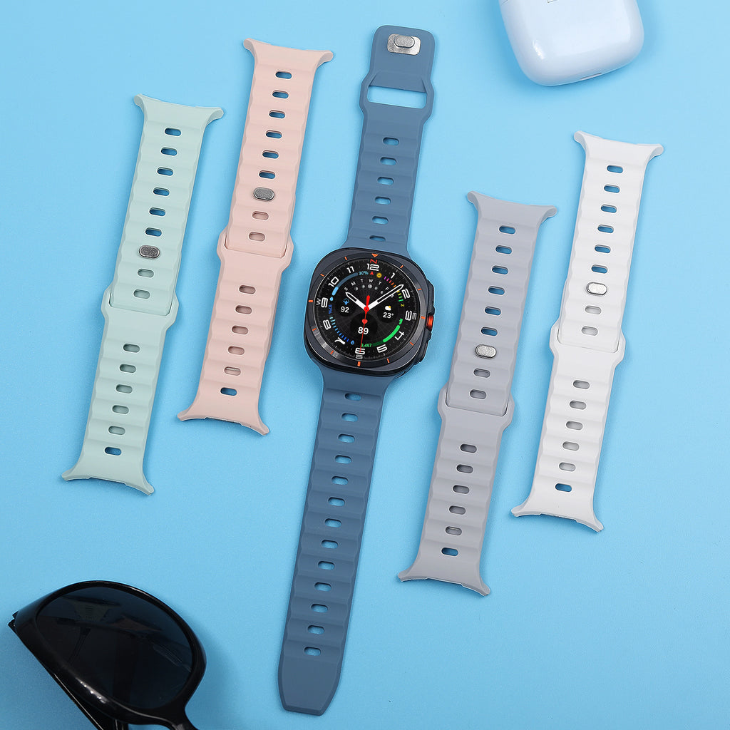 Montres applicables Ultra Wave boucle inverse Silicone 47mm