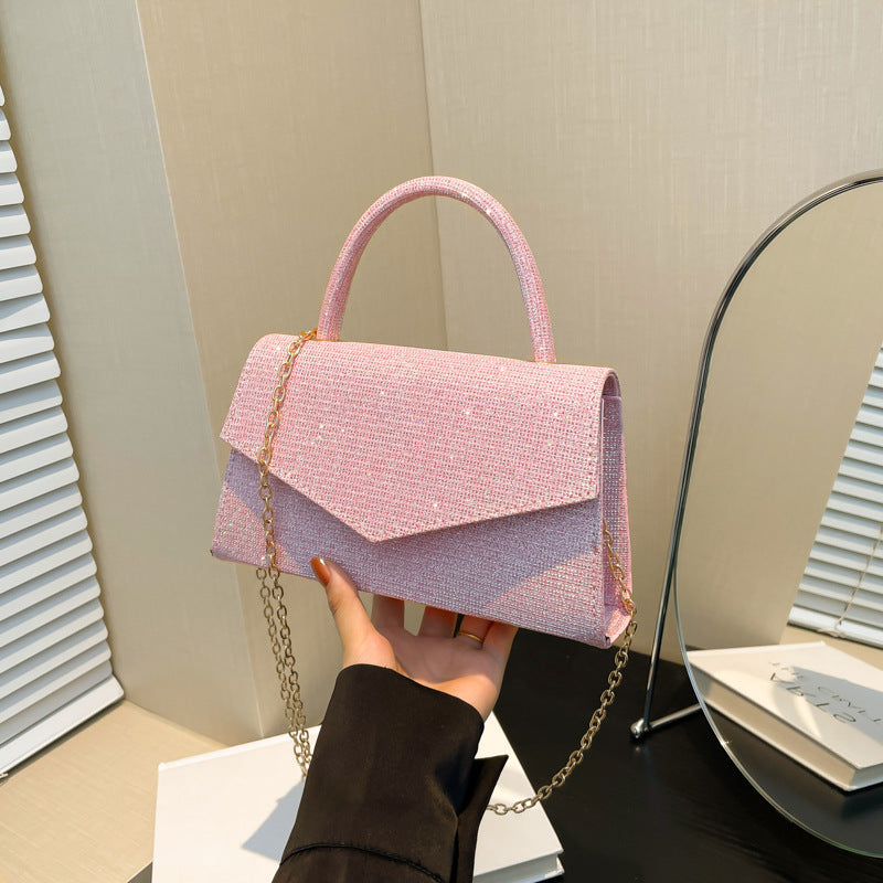 Mode Diamond petit sac carré pour les femmes