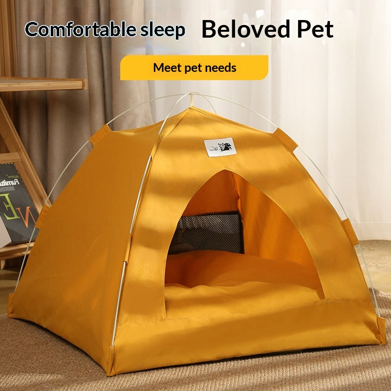 Tente de chien de tente de chat amovible Portable pliable extérieur