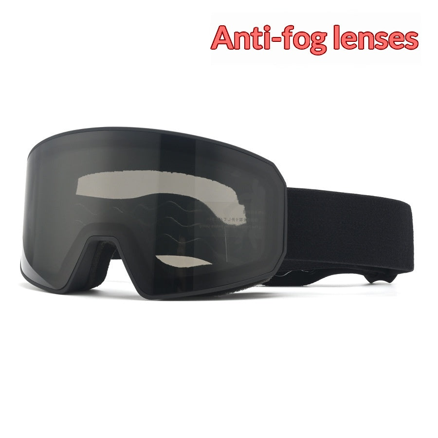 Gants de ski Double couche Gants anti-fog alpinisme