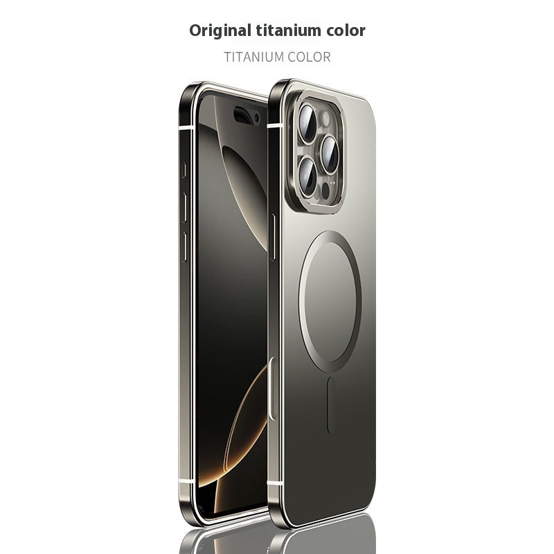 Aspiration magnétique adaptée au boîtier de téléphone de pointe