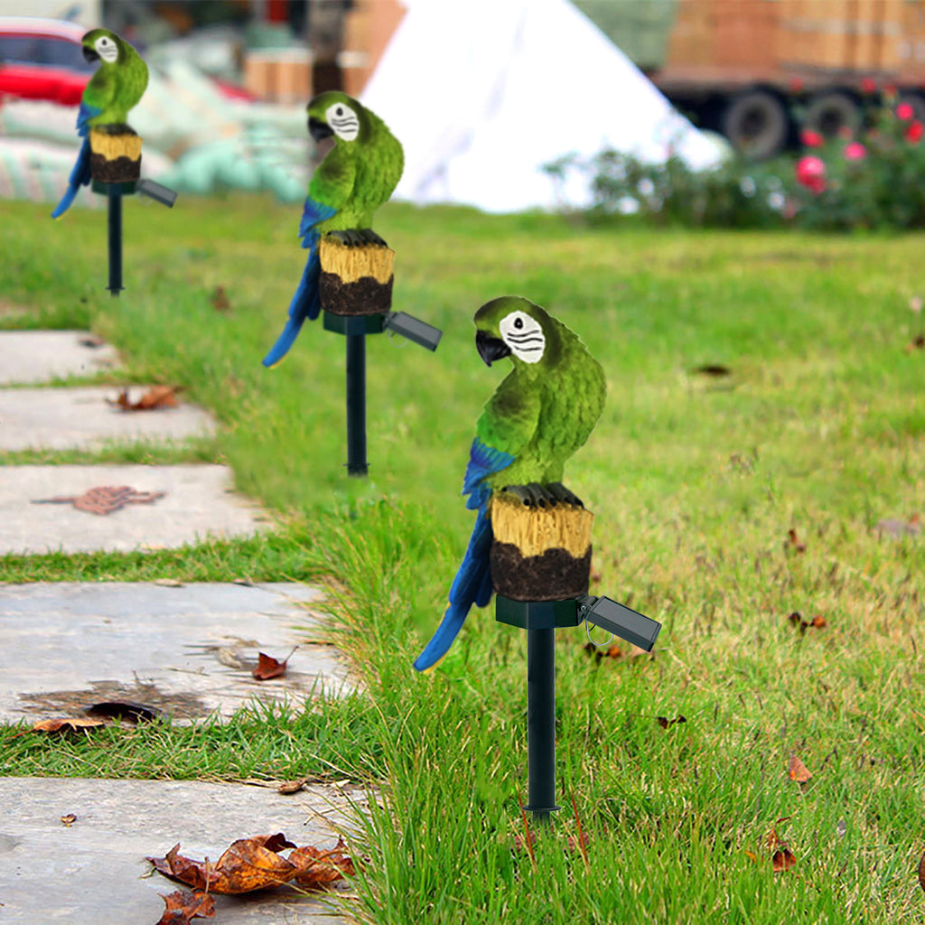Solar résine Eagle pelouse lampe extérieure jardin Villa décoration lampe de paysage