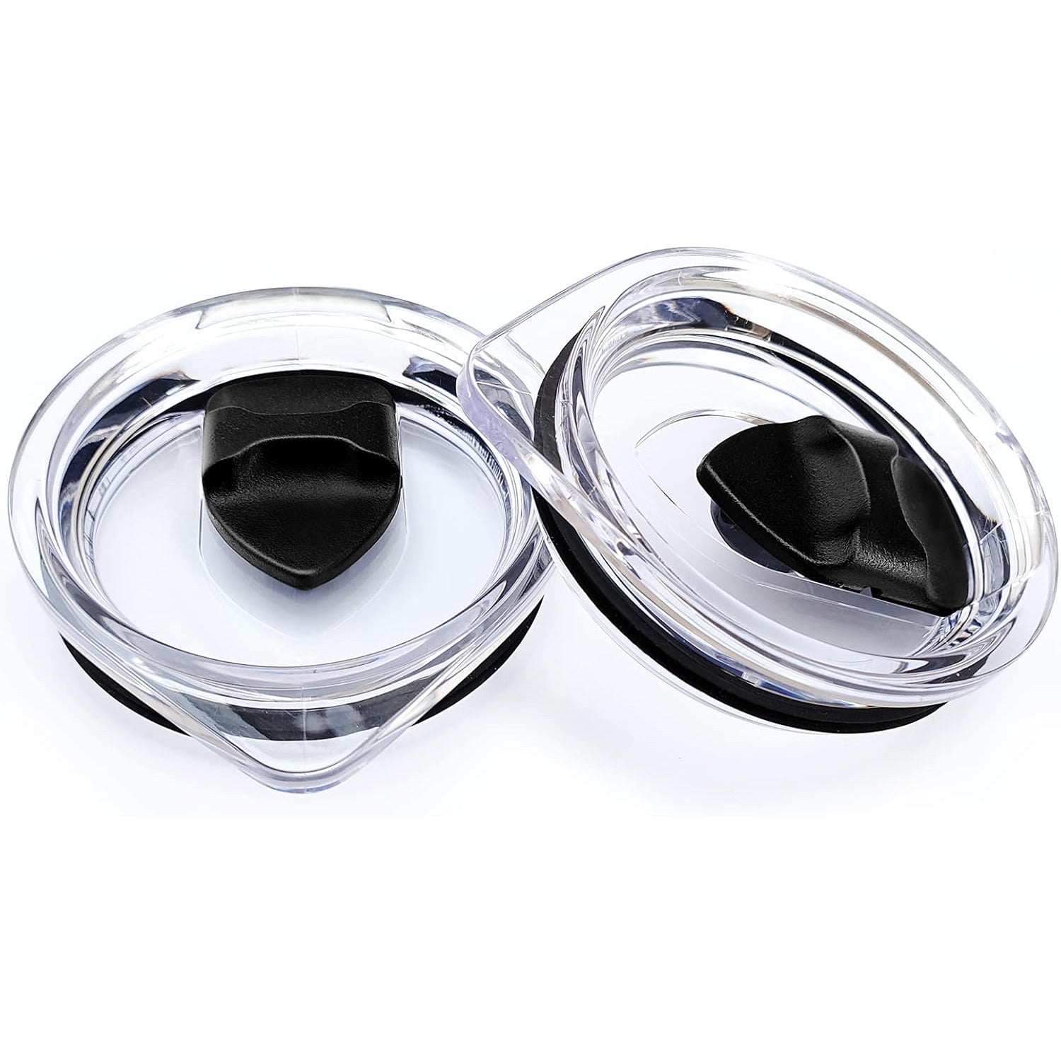 Couvercle de tasse 2Pcs Couvercle de tasse 10 oz ou 20 oz Slider magnétique Spill Proof Tumbler