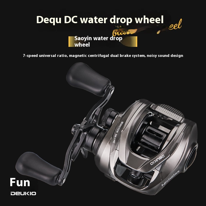Micro Droplet Roue Dual Brake Ligne de Pêche Roue