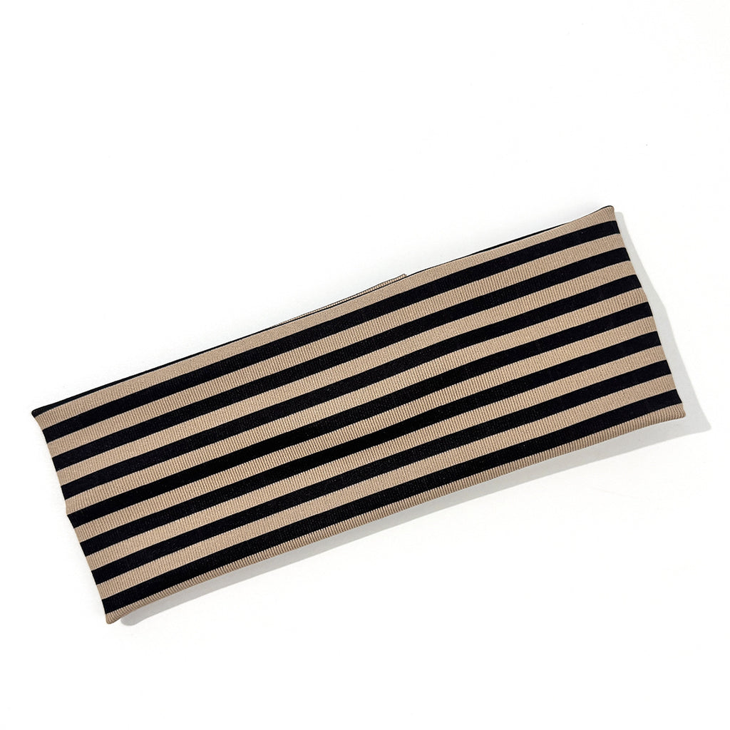 Bande de cheveux élastique rayée Unisex Sports Bande de cheveux mode
