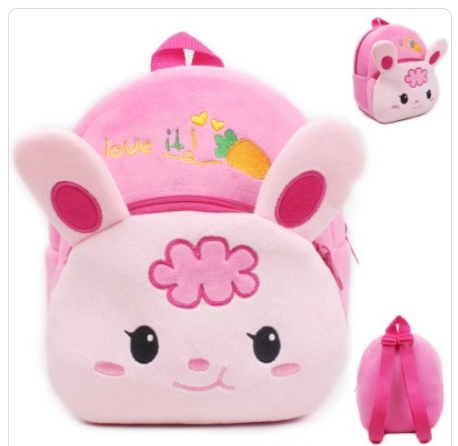 Sac à dos en peluche pour enfants
