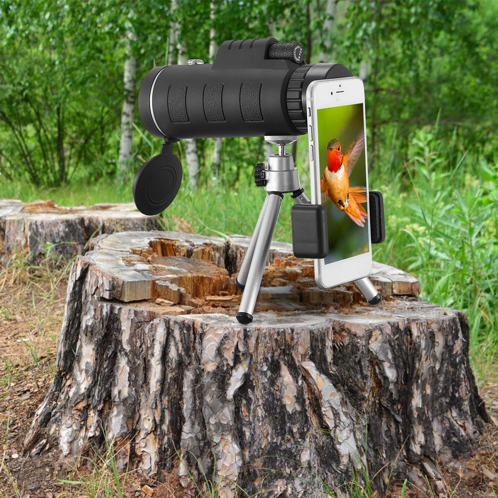 1Pc 40 Plus 40 télescope optique monoculaire HD avec objectif FMC pour vision extérieure basse lumière S