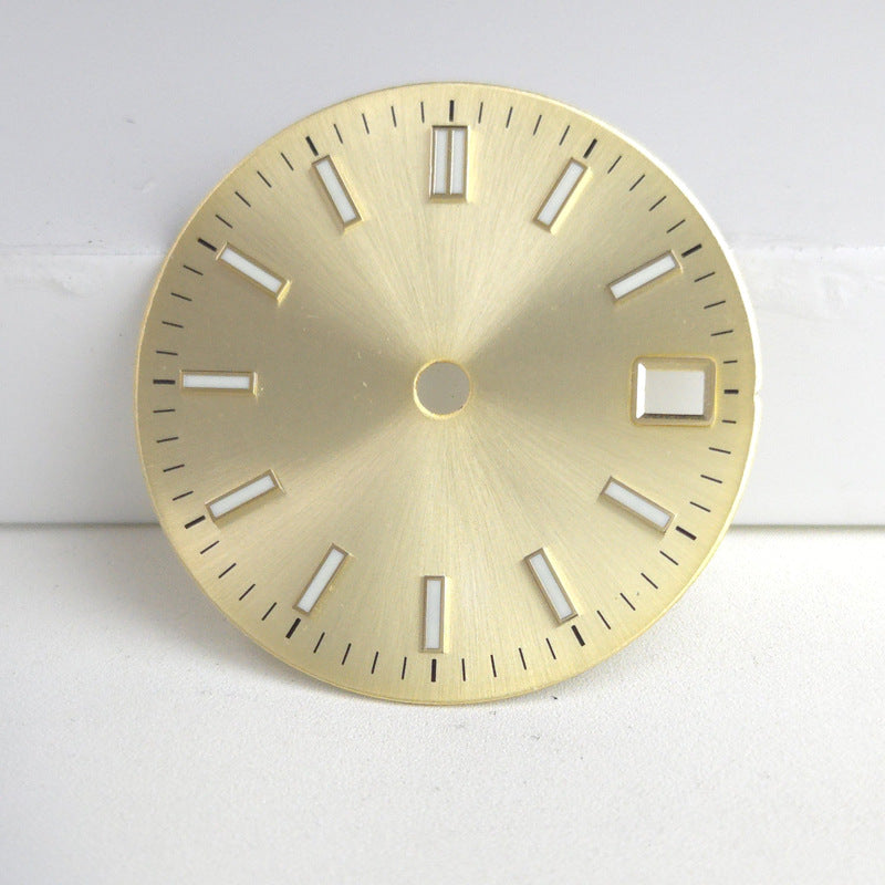 Cadran vert lumineux approprié pour la montre de mouvement