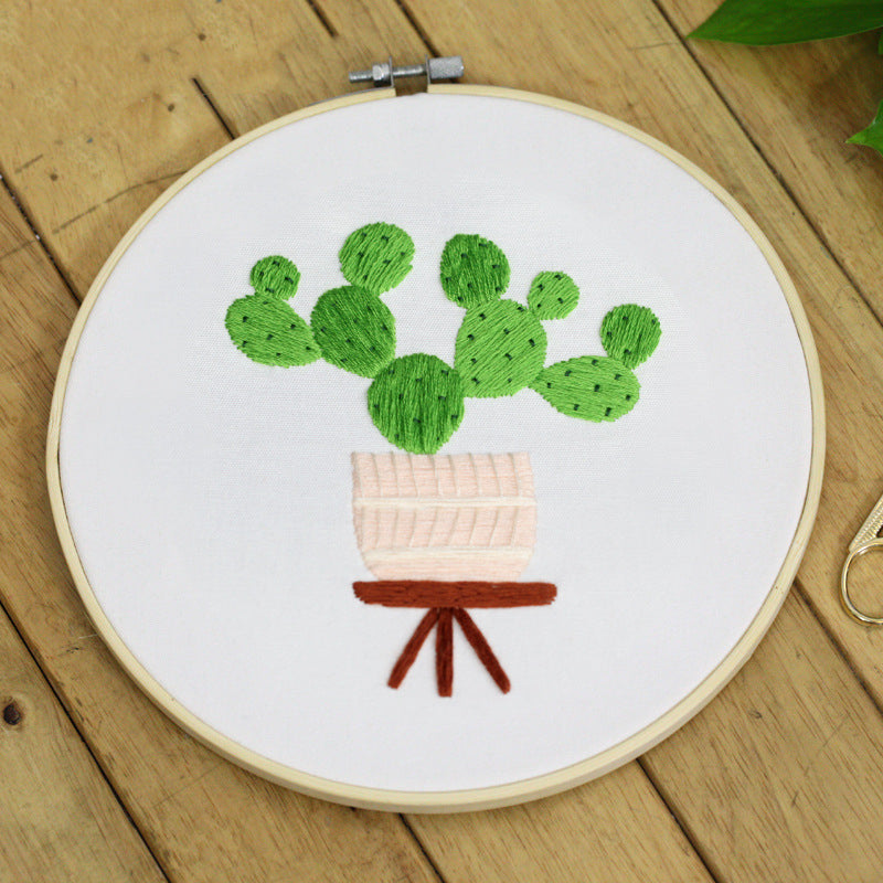 Broderie artisanale Diy Matériau Sac Formation débutante