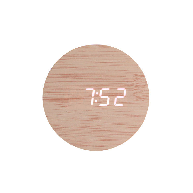Horloge Électronique Creative Light Luxe Smart Clock