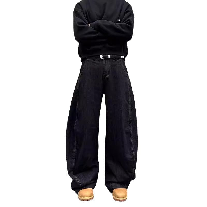 Hommes style américain Vintage Large-leg Bootcut Jeans