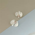 Boucles d'oreilles en alliage de cuivre Cardamom Orchidée papillon