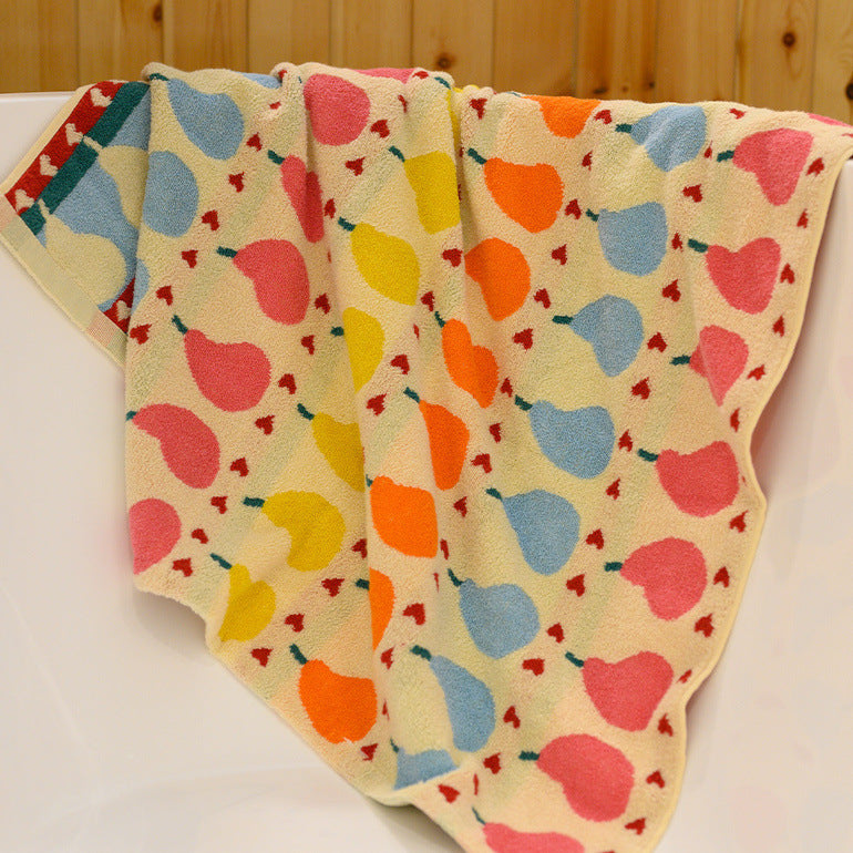 Bath Wrap Soft Absorbant Serviette de bain en coton pur