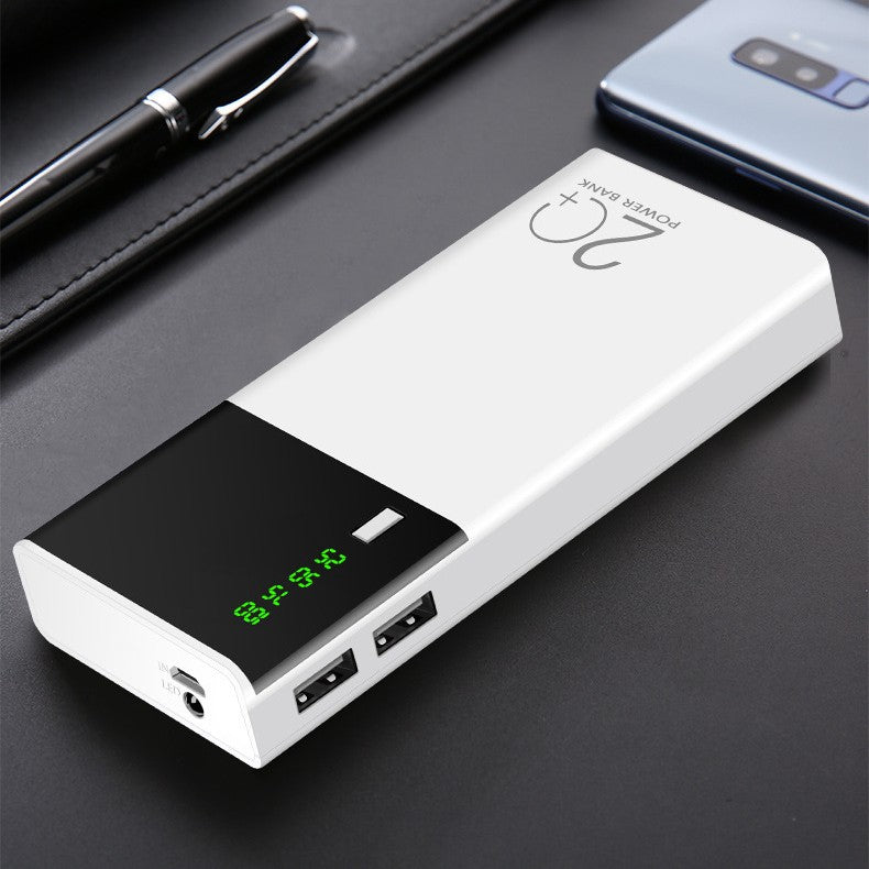 Banque d'alimentation mobile pour le cadeau de recharge rapide de grande capacité