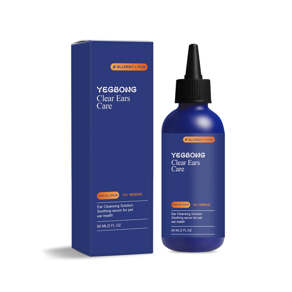 Yegbong Dog Ear Cleaner contient de la menthe pour doux