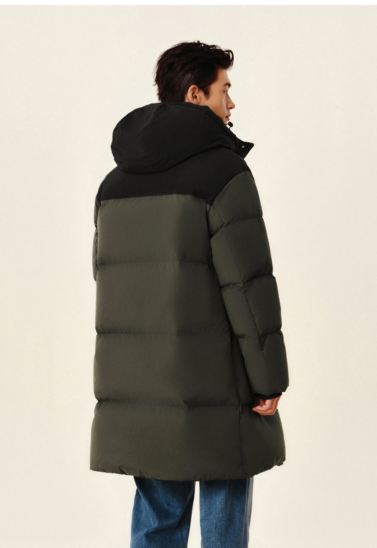 Vêtements d'hiver pour le couple longue imperméable