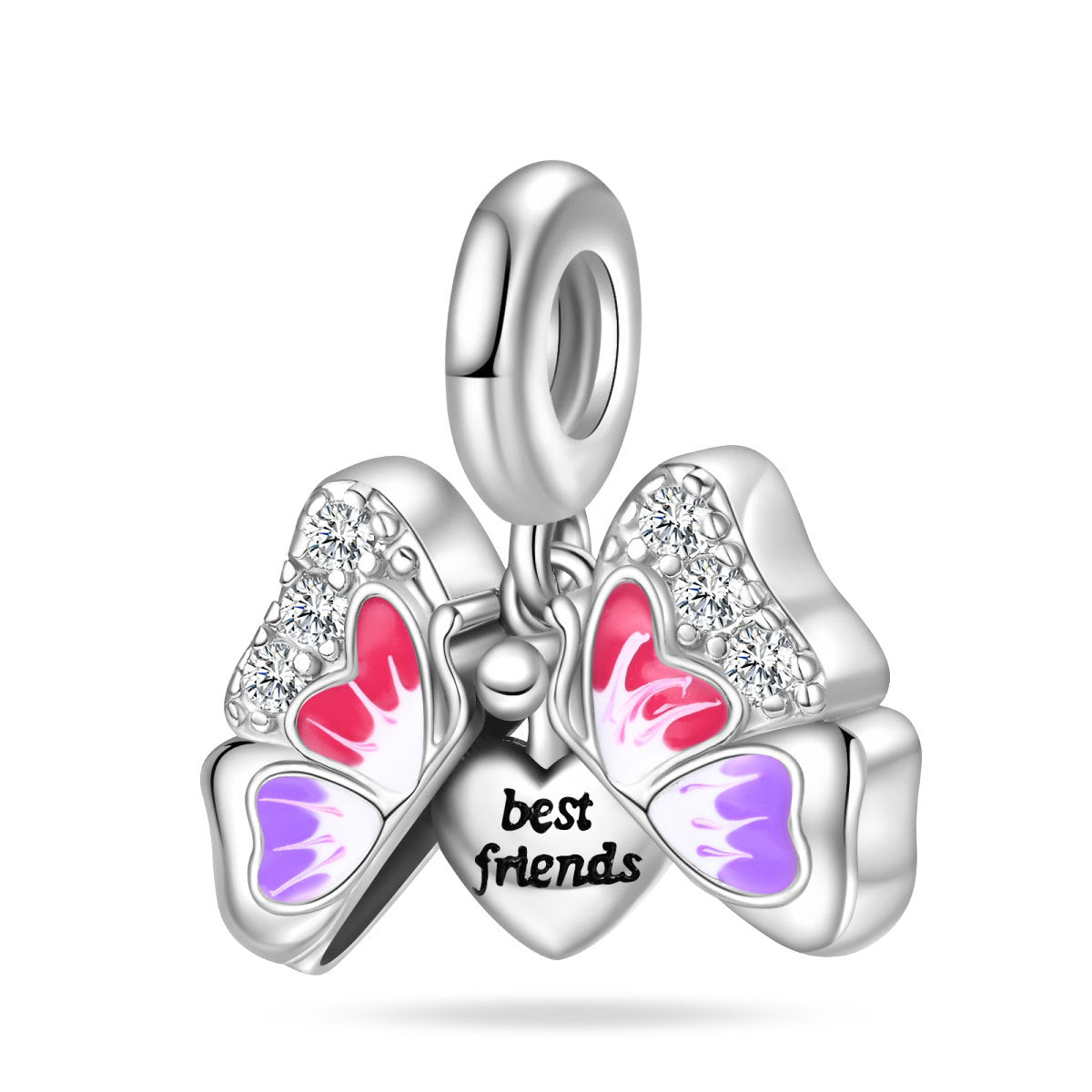 Delicate Butterfly Series Bracelet pendentif perles Accessoires