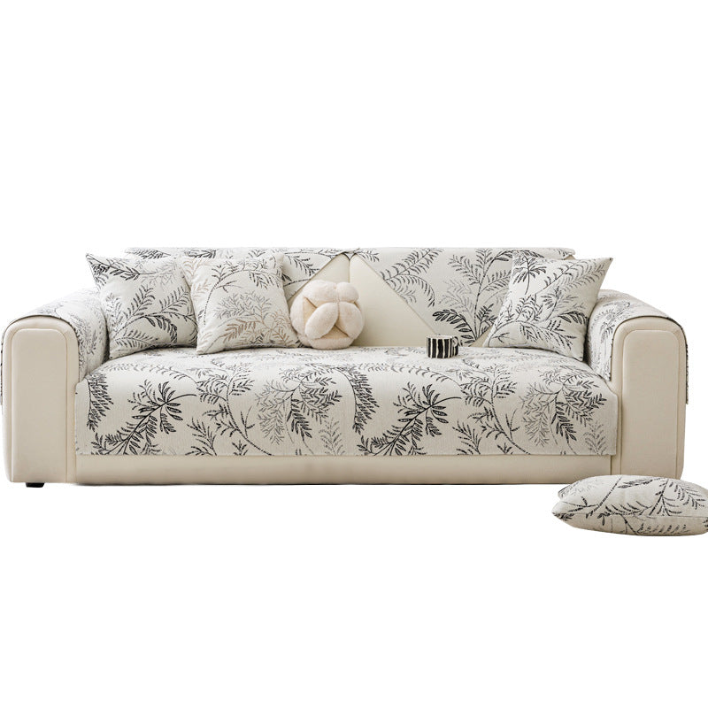 Coussin de canapé en cuir haut de gamme rétro, léger et luxueux