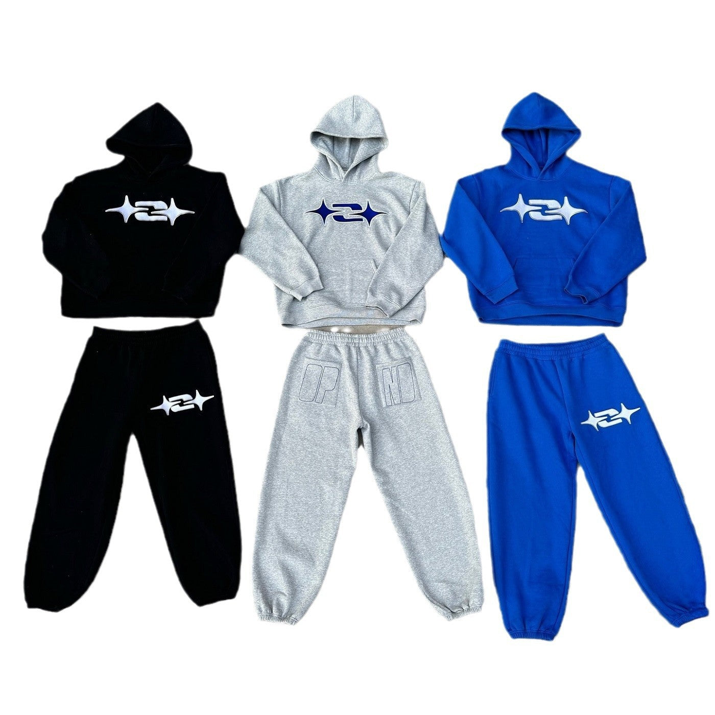 Automne et hiver Casual Retro Hip-hop Sportswear Hoodie mode