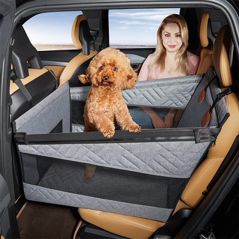 Siège de voiture de chien étanche Et Coussin d'animal résistant aux taches