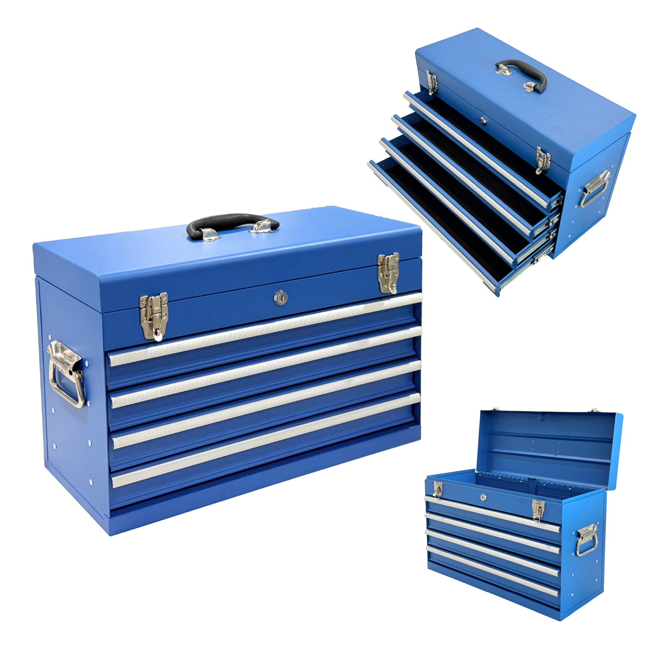 Boîte à outils en métal lourd