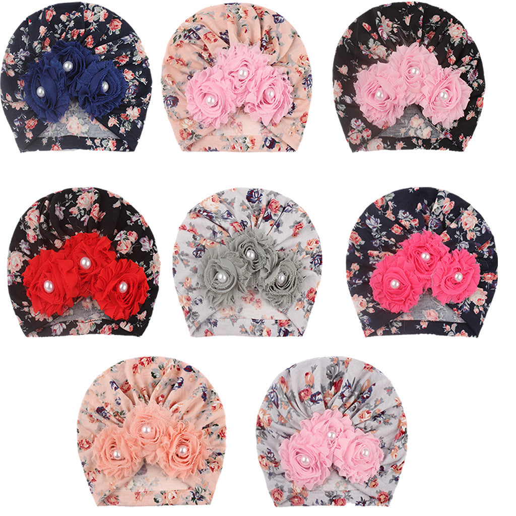 SUNFLOWER Perles collantes Soft Imprimé Chapeau pour enfants
