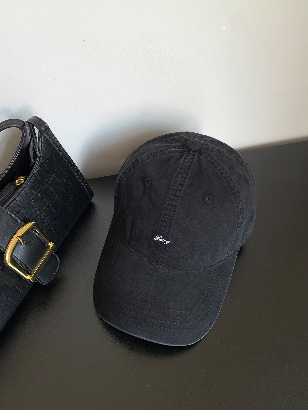 Casquette de baseball pour femmes, lavée à l'eau
