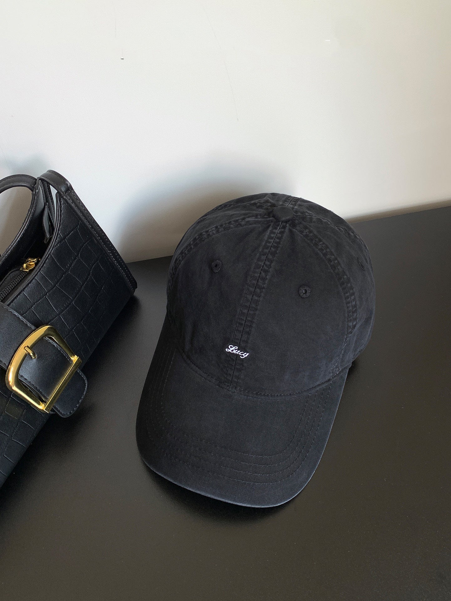 Casquette de baseball pour femmes, lavée à l'eau