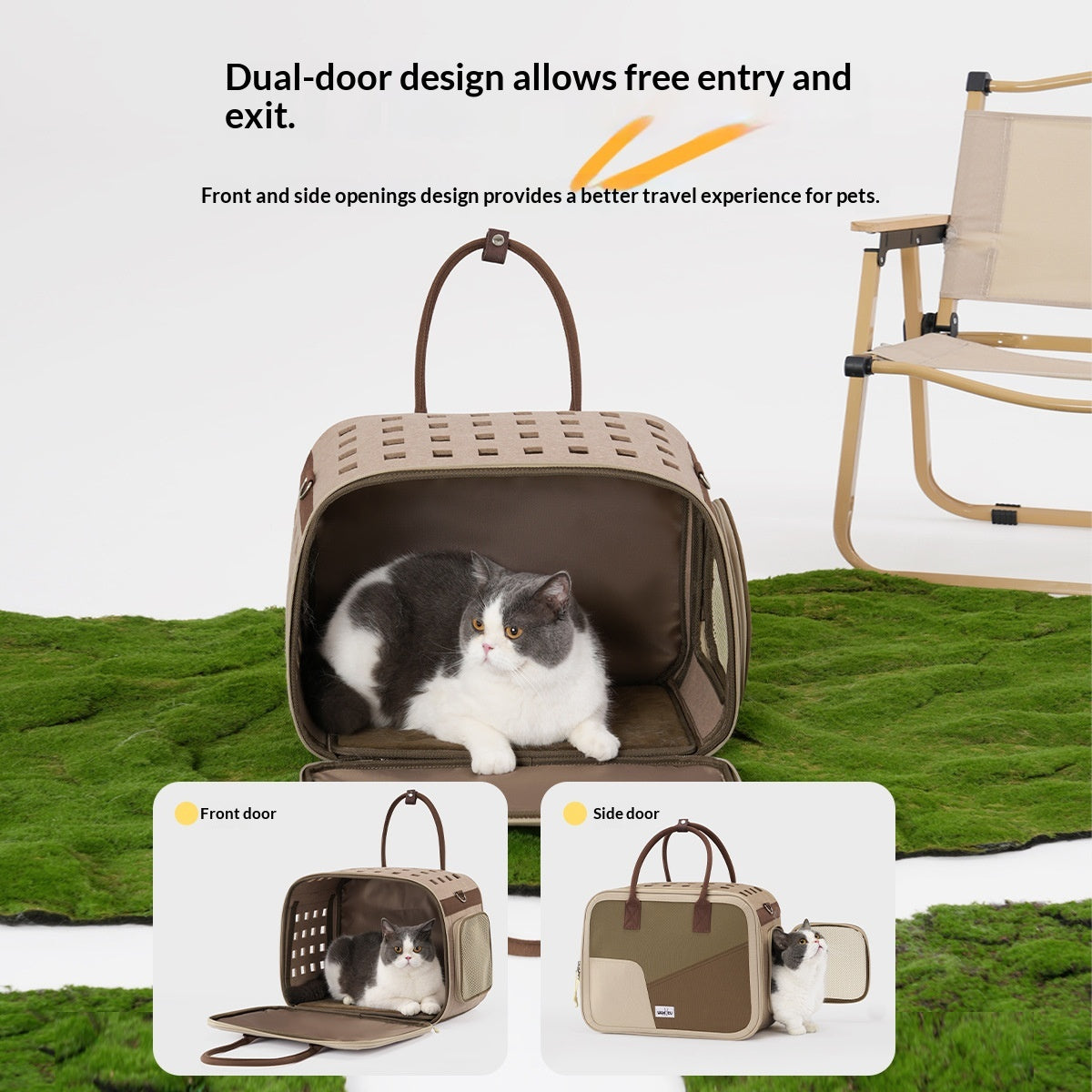Sac d'extérieur Portable Sac à bandoulière Cat