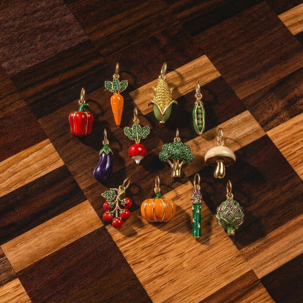 Pendentif à thème végétal DIY Huile de goutte peinte en couleur