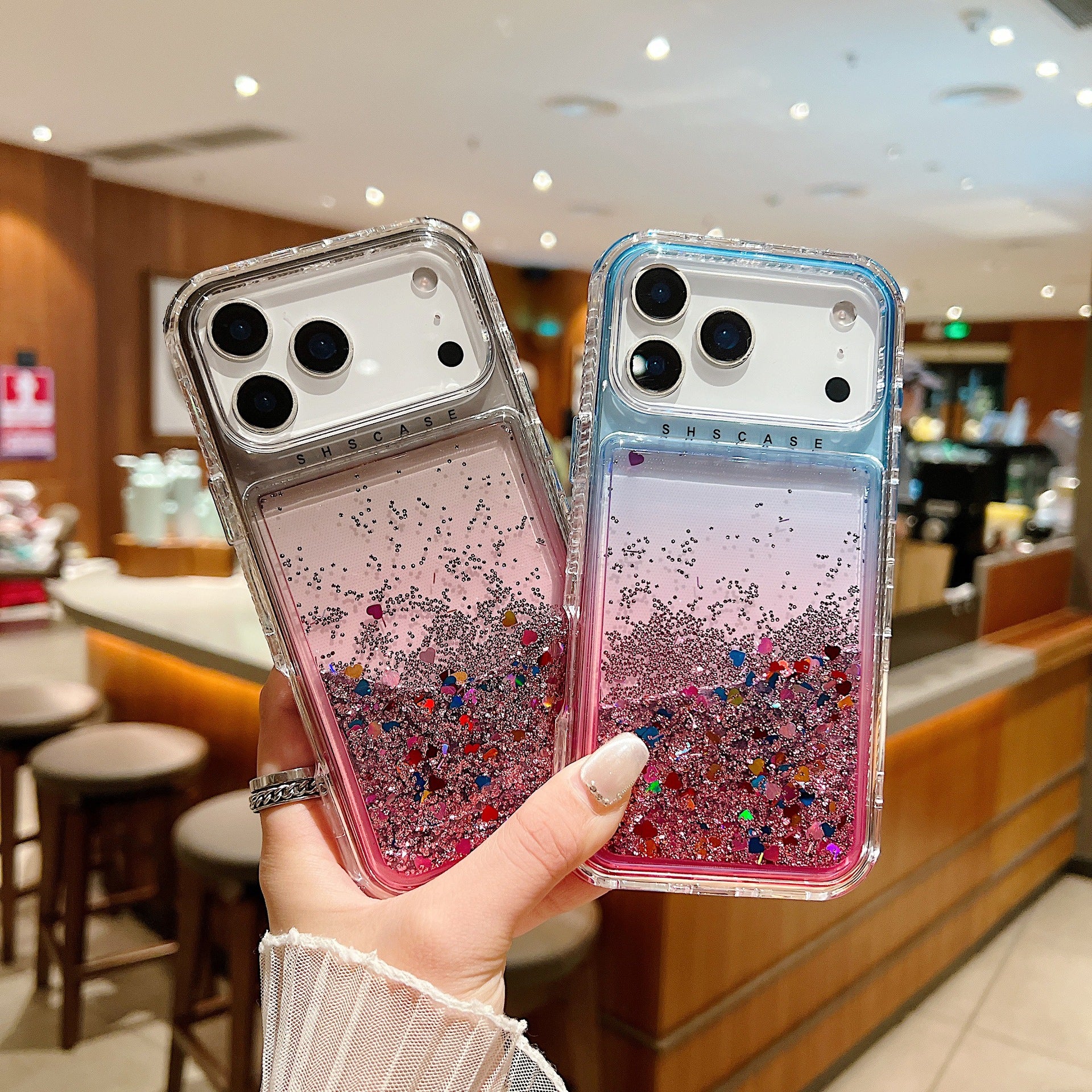 Coque de téléphone Dream Gradient Trois-en-un résistant à la goutte