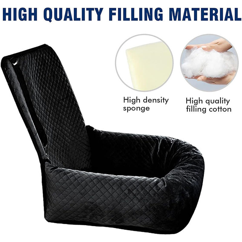 Sac de suspension respirant pour voiture d'animal avec coussin de siège étanche - Garder votre chien confortable