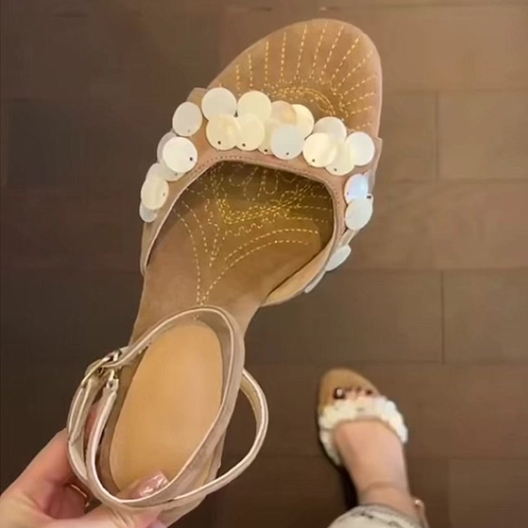 Sandales d'orteils ouvertes pour femmes