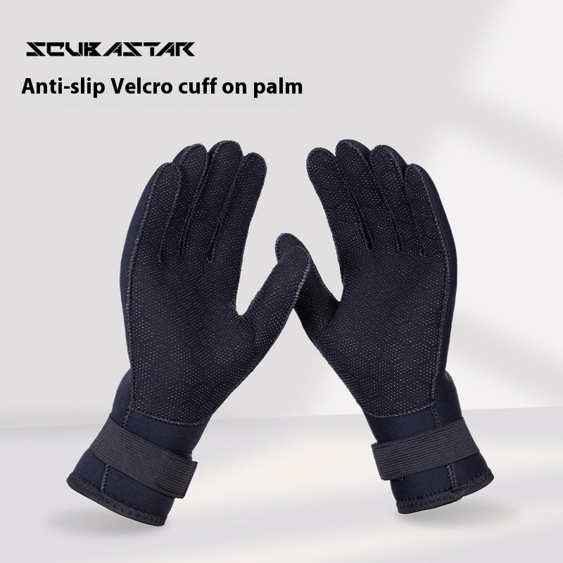 5MM professionnel plongée Mittens natation Surf à l'épreuve du froid
