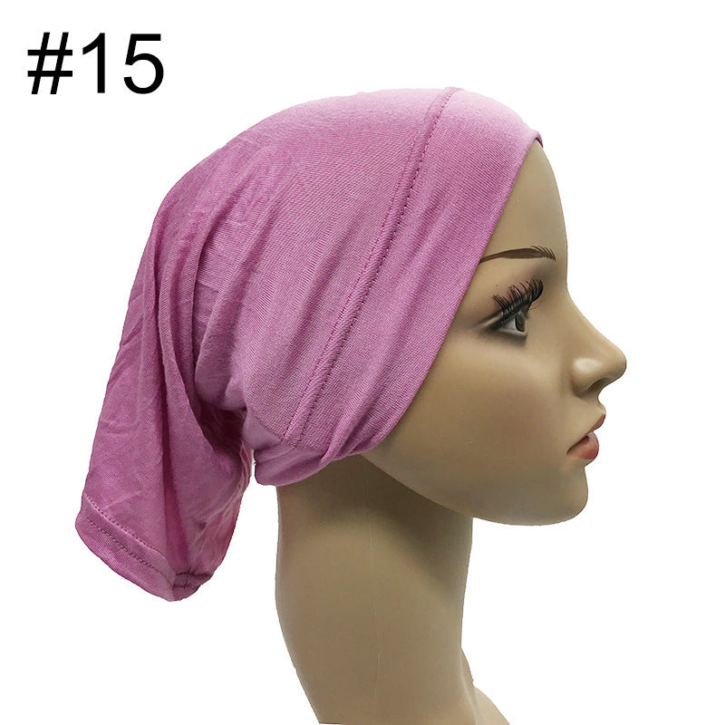 Chapeau tubulaire modulaire de base en couleur unie