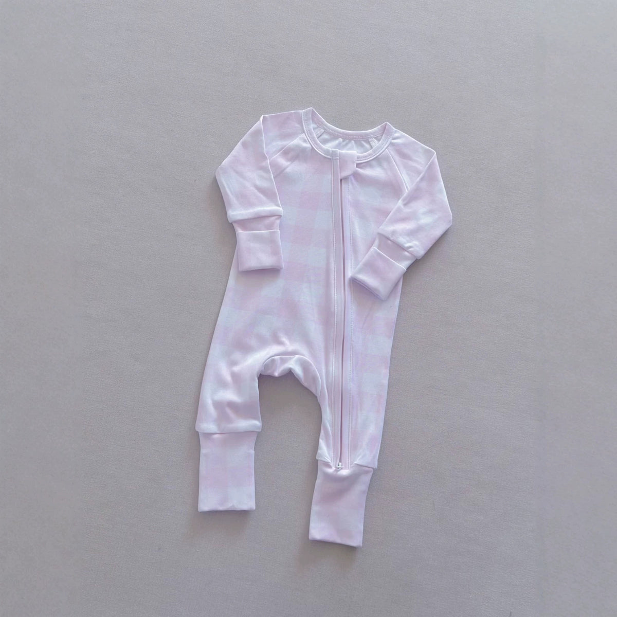 New Style Baby Plaid Onesie Romper